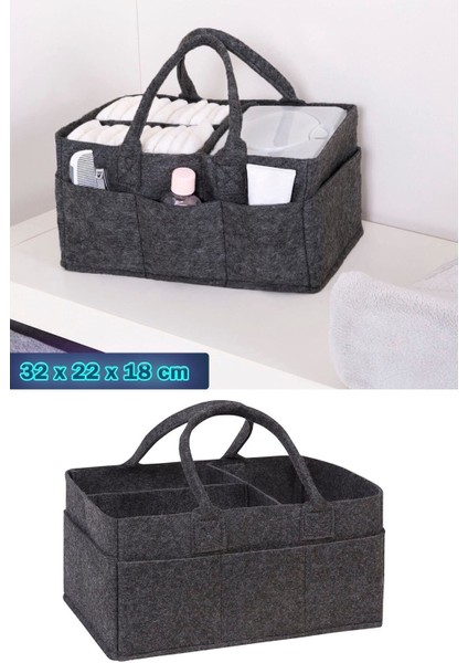 Anne Bebek Bakım Çantası Bebek Bezi ve Islak Mendil Düzenleyici Alt Değiştirme Organizeri
