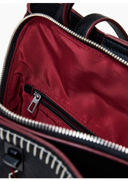 Siyah Kadın Sırt Çantası 25WAKP172000 fırsatları