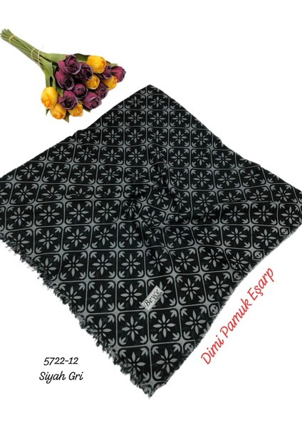 5722 Dimi Pamuk Eşarp