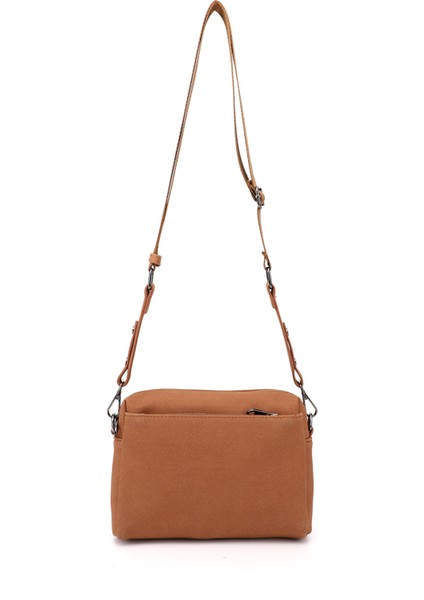 Kadın Taba Süet Uzun Askılı Omuz Çantası fırsatları