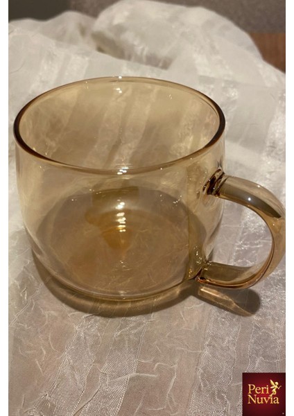 Ikili Estetik Borosilikat Cam Bitki Çayı & Kahve Fincanı Seti fırsatları