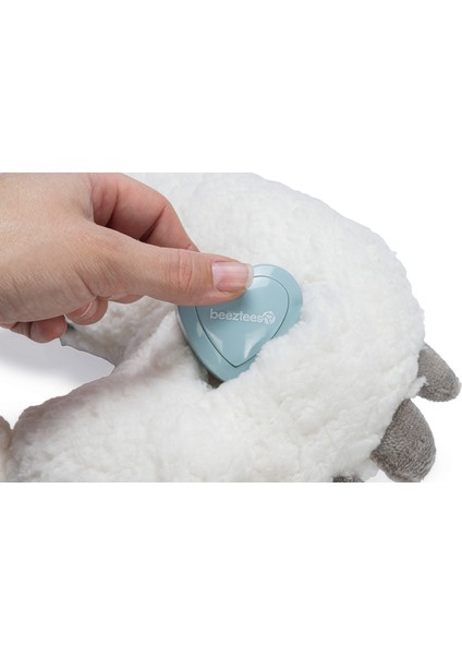 Xmpdby Beeztees Yavru Köpek Oyuncağı, Kalp Atışlı, Lama, Peluş, Beyaz, 26X20X7,5CM modelleri