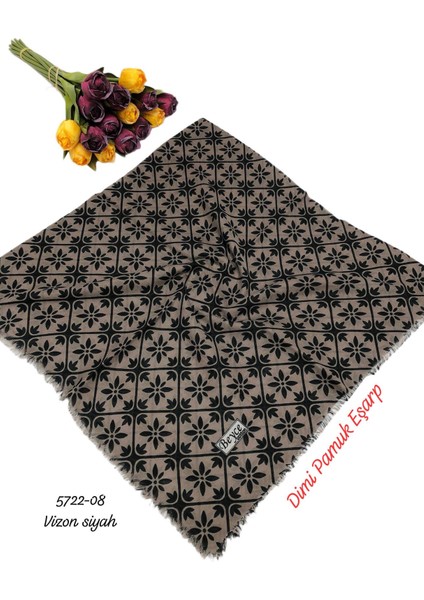 5722 Dimi Pamuk Eşarp