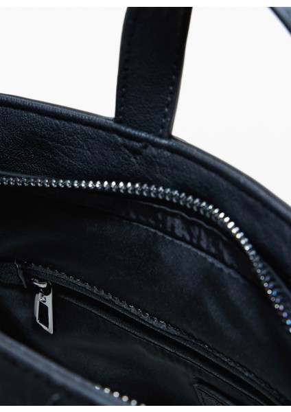 Siyah Kadın Sırt Çantası 25WAKP242000 fırsatları