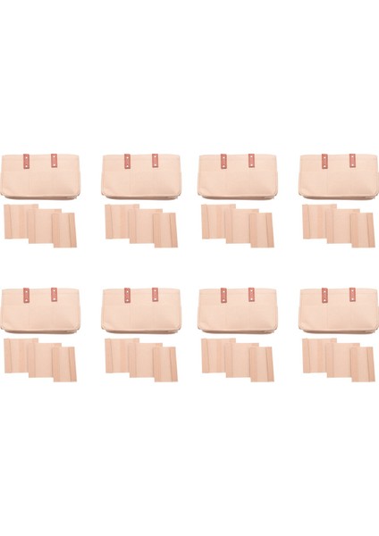 8x Bebek Bebek Bezi Organizatörü - Bebek Duş Sepeti Taşınabilir Kreş Depolama Kutusu Araba Depolama Sepeti Oyuncaklar (Yurt Dışından)