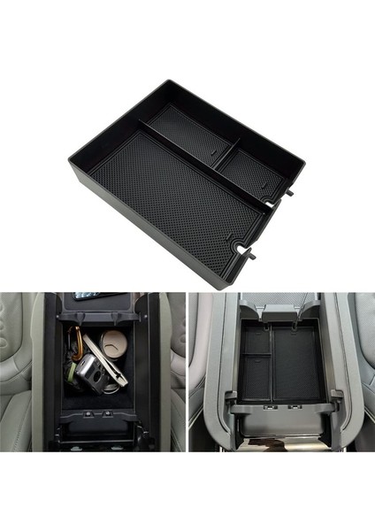 Rivian R1T R1S 2022 2023 Aksesuarlar Için Orta Konsol Organizatörü Koltuk Saklama Kutusu Merkez Konsol Tepsisi (Yurt Dışından) fiyatları