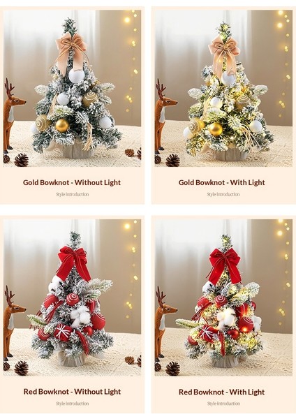 Mini Yılbaşı Ağacı Küçük Süs Masaüstü Yılbaşı Dekorasyon Hediyesi (Yurt Dışından) fırsatları