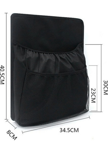 2x Araç Net Mesh Cep Koltuğu Geri Çok Cep Depolama Çantası Organizatör Tutucu Siyah (Yurt Dışından) modelleri