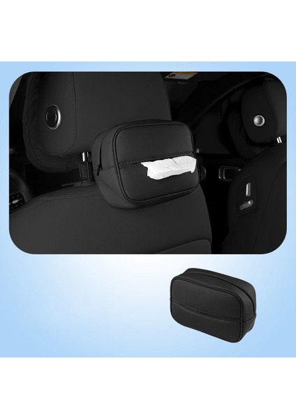 Lider Ideal Lixiang L7 L8 L8 2022 2023 Araba Doku Çantası Başlık Asılı Kağıt Çekmecesi Siyah (Yurt Dışından) fiyatları