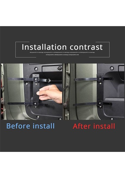 Land Rover Defender Için 90 110 130 2020-2023 Araba Bagaj Kapağı Depolama Yangın Söndürücü Braket Aksesuarları (Yurt Dışından) fırsatları