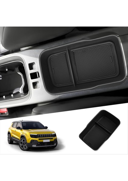 Orta Konsol Organizatörü Art Tabanı Saklama Kutusu Tepsisi Jeep Avenger Ev 2023 2024 Torpiye Kutusu Iç Aksesuarlar (Yurt Dışından) fiyatları