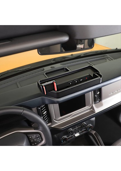Ford Bronco 2021-2025 Iç Aksesuarlar Için Depolama Tepsisi ile Araba Dash Telefon Tutucu (Yurt Dışından) fırsatları