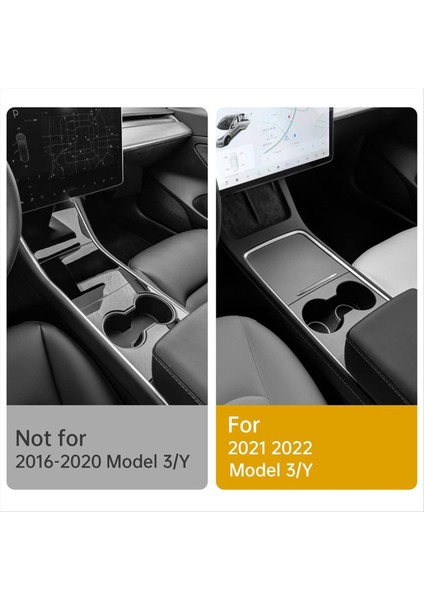Tesla Model 3 Için Model Y 2021-2023 Merkez Konsol Yüz Organizatör Saklama Kutusu Tepsisi Iç Aksesuarlar (Yurt Dışından) fırsatları