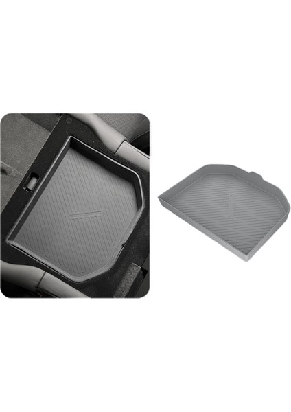 Altında Arka Sıra Koltukları Silikon Alt Tepsisi Art Resim Kutusu Tesla Için Yeni Model S x 2023 Gri (Yurt Dışından) indirimleri