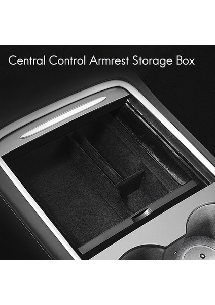 Tesla Model 3/y Iç Aksesuarlar Için Otomobil Merkezi Kol Sematı Saklama Kutusu Merkezi Konsolu Akın Organizatör Konteynerleri (Yurt Dışından) fiyatları