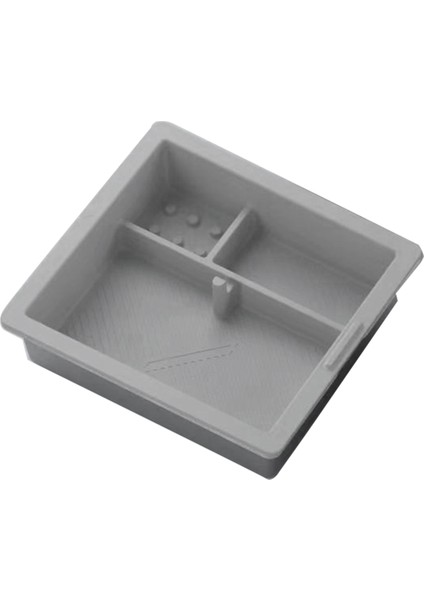 Tesla Model 3+ Için Yeni Model3 Merkez Konsol Saklama Kutusu Organizatör Iç Aksesuarlar Silikon Gri (Yurt Dışından)