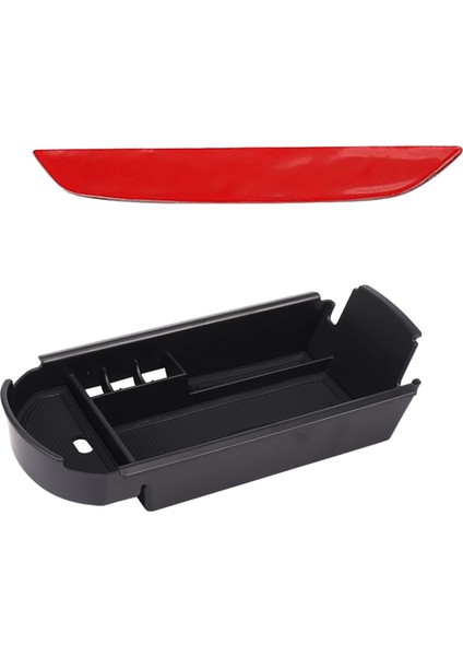 1x Plastik Iç Koltuk Depolama Kutusu ve 1pcs Arka Kuyruk Fren Lambası Reflektör Paneli Toyota C-Hr Chr 2016-2020 Için Kapak (Yurt Dışından)