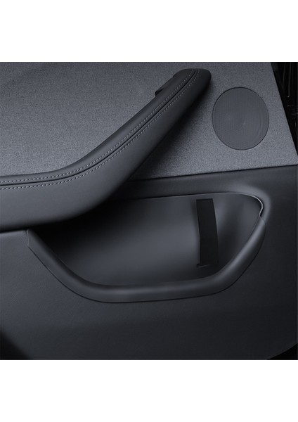 Tesla Model 3 Için Highland 2024 Kapı Depolama Kutusu Kapı Kolu Koltuk Tepsisi Saklama Kutusu Silikon Kapak Ön ve Arka (Yurt Dışından)