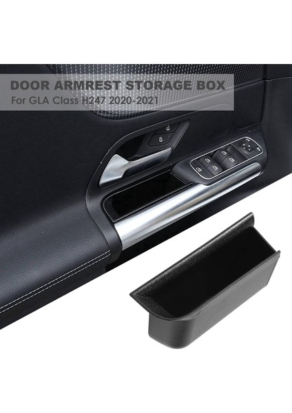 Mercedes Için Araba Ön Kapı Kolçak Saklama Kutusu Benz Gla Sınıf H247 2020-2021 Konteyner Tutucu Stow (Yurt Dışından) fırsatları