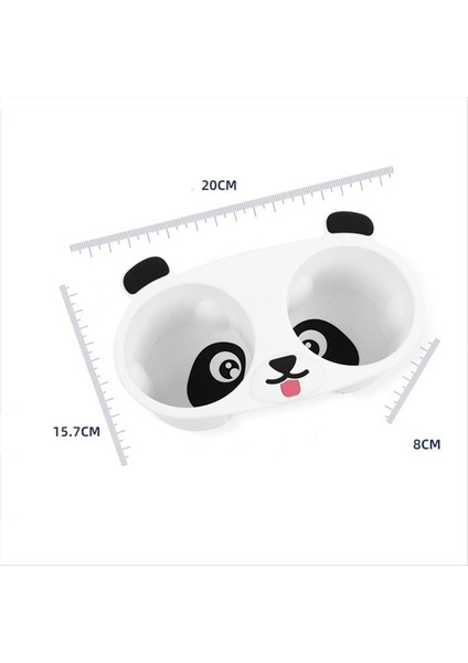 Tesla Model 3 Fincan Tutucu Merkezi Merkezi Kontrol Içecekleri Model Y 2023 Panda Desen Su Kupası Tutucu (Yurt Dışından) modelleri