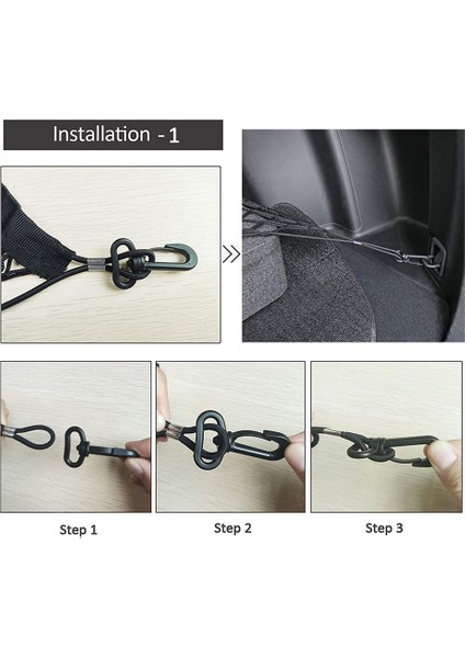 Arka Kargo Net 35-48 Inç Zarf Tarzı Kargo Gövdesi Net Bagaj Kapağı Organizatörü Elastik Arabalar Için Ayarlanabilir Suv (Yurt Dışından) fiyatları