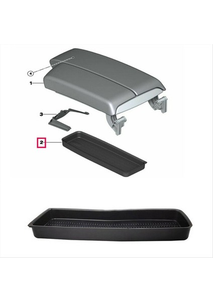 -Bmw 3 Serisi E90 E91 E92 E93 Merkez Kolçak Depolama Kutusu Tepsisi 7118064 51167118064 (Yurt Dışından) modelleri