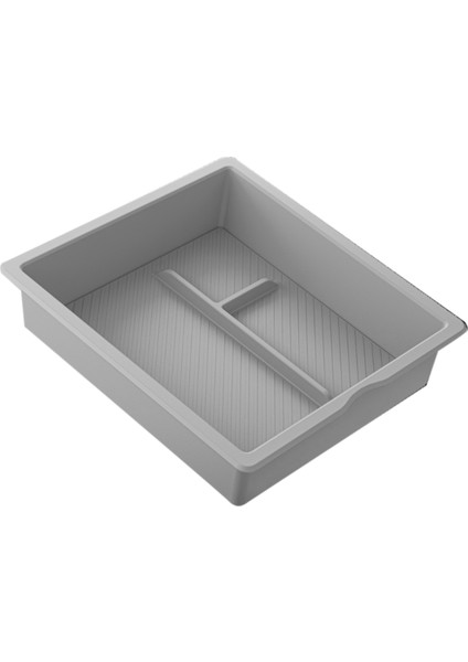 Tesla Model 3+ Için Yeni Model3 Merkez Konsol Saklama Kutusu Organizatör Iç Aksesuarlar Pvc Gray (Yurt Dışından)