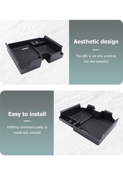 Land Range Rover Evoque 2009-2013 Konteyner Tutucu Tepsi Aksesuarları Araba Stilleri Için Merkezi Kol Standı Saklama Kutusu Otomobil Organizatörü (Yurt Dışından) fiyatları