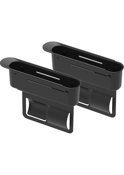 2 Adet Geri Çekilebilir Araba Koltuğu Saklama Kutusu Depolama Kutusu Araba Iç Depolama Aksesuarları Araba Koltuğu (Yurt Dışından)