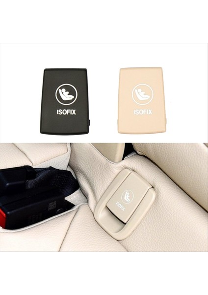 Arka Çocuk Koltuk Güvenli Ankraj Bmw X1 F48 F49 2016-2023 Otomobil Arka Koltuk Kancası Kapak Çocuk Kısıtlama Bej (Yurt Dışından) modelleri