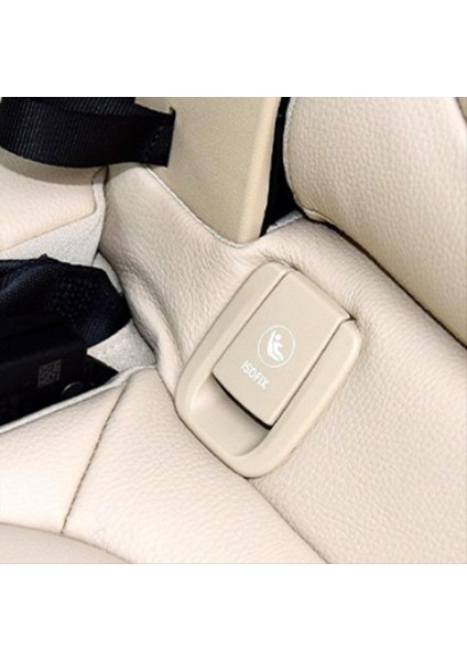 Arka Çocuk Koltuk Güvenli Ankraj Bmw X1 F48 F49 2016-2023 Otomobil Arka Koltuk Kancası Kapak Çocuk Kısıtlama Bej (Yurt Dışından) indirimleri