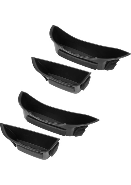 4pcs Ön Kapı Kol Dayama Deposu Saklama Kutusu Mercedes Benz C-Serisi W205 C180 C200 C260 2014 2015 (Yurt Dışından)