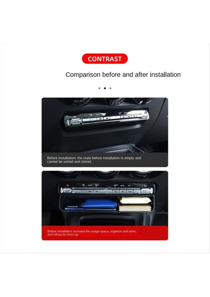 Araç Merkezi Konsolları Hava Çıkışı Havalandırma Depolama Kutusu Mercedes Benz A B Sınıfı Glb/eqb/gla/eqa/cla/gle/gls 2019-2024 A (Yurt Dışından) indirimleri
