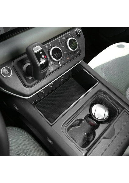 Land Rover Defender Için 110 2020-2021 Abs Siyah Araç Merkezi Depolama Koltuğu Kutusu Depolama Kutusu Telefon Kutusu (Yurt Dışından) fiyatları