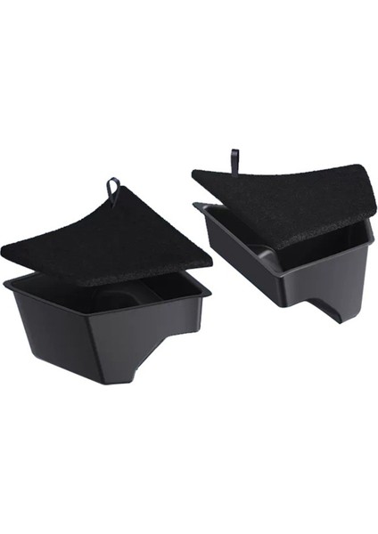 Tesla Model 3 Highland 2024 Gövde Organizatörü Yan Depolama Kutusu Kapak Aksesuarlarına Sahip Arka Bagaj Deposu Kutusu Için (Yurt Dışından)