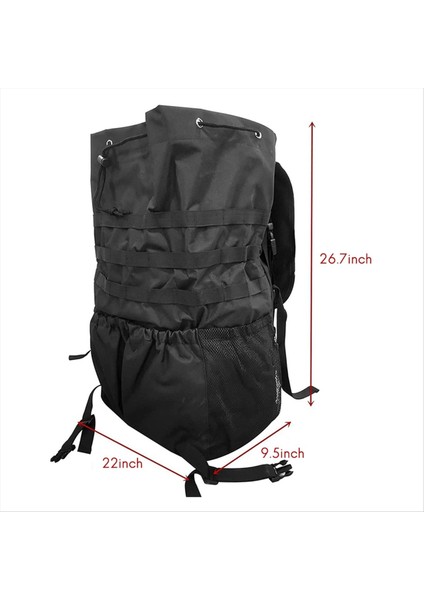 Wrangler Utv Suv Rv Kamyon Off-Road Gear Ayarlanabilir Evrensel Için Yedek Lastik Çöp Torbası Açık Havada Saklama Çantası (Yurt Dışından) fırsatları