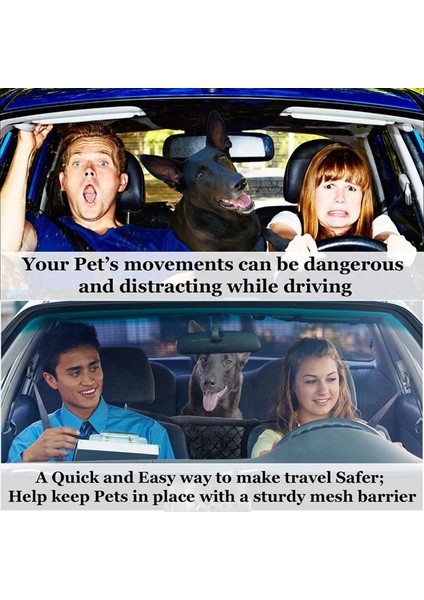 3x 3 Katmanlı Araba Örgüsü Gerilebilir Koltuk Arka Çantası Arka Koltuk Evcil Hayvan Çocuklarının Bariyeri Kargo Dokusu Çanta Sahibi (Yurt Dışından) indirimleri