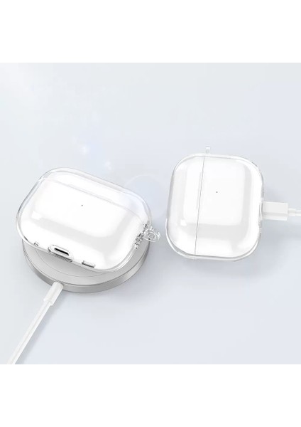 Airpods Uyumlu Pro 3 Kılıf Şeffaf Kristal Silikon Zore Airbag 14 Kılıf fırsatları