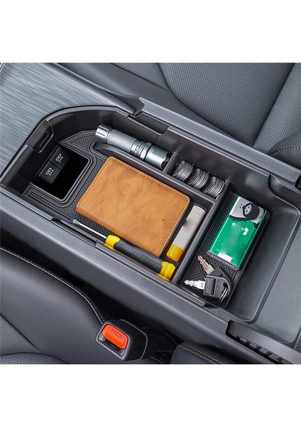 2018-2022 Toyota Camry Xle Xse 2020-2022 Camry Le Se Için Merkez Konsol Organizatör Aksesuarları Çift USB Bağlantı Noktaları (Yurt Dışından)