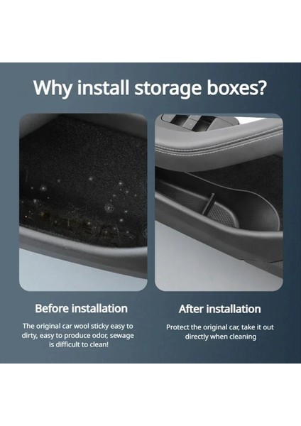 Tesla Model 3 Highland 2024 Kapı Koltuk Çizgisi Çöp Kutusu Model 3+ Aksesuarları (Yurt Dışından) fırsatları