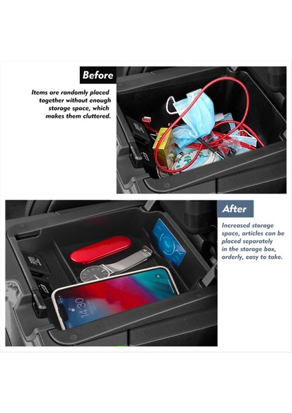 Acura Mdx 2022 2023 2024 Koltuk Depolama Saklama Kutusu Tepsisi Iç Aksesuarlar Için Merkez Konsol Organizatör Tepsisi (Yurt Dışından) modelleri