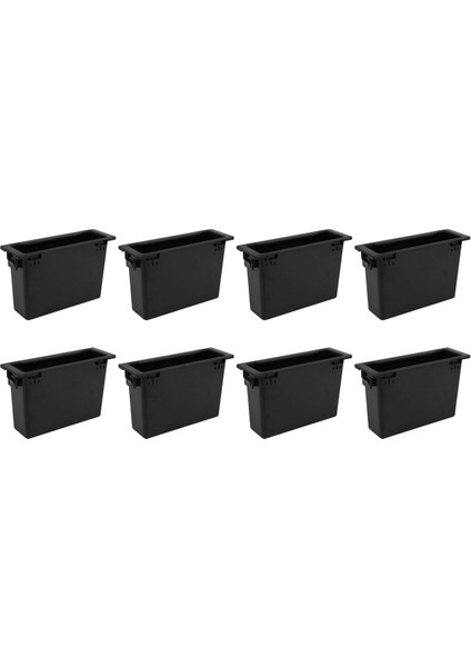 8x Araç Stereo Radyo Gösterge Tablosu Depolama Kutusu Montaj 1din Cep Kiti Saklama Kutusu Aksesuarlar Mazda Için Iç Mekan (Yurt Dışından)