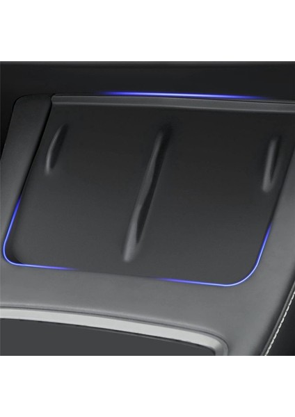 Tesla Model 3 Model 3 Model Y 2021 2022 Sıdalı Silikon Mat Yedek Aksesuarlar Için Merkez Konsol Kablosuz Şarj Cihazı (Yurt Dışından) fiyatları