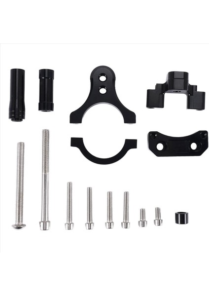 Cnc Motosiklet Damper Direksiyonu Yamaha Yamaha Yamah R3 Mt-03 R25 Için Damper Braket Montaj Tutucu Kiti (Yurt Dışından)