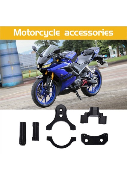 Cnc Motosiklet Damper Direksiyonu Yamaha Yamaha Yamah R3 Mt-03 R25 Için Damper Braket Montaj Tutucu Kiti (Yurt Dışından) indirimleri
