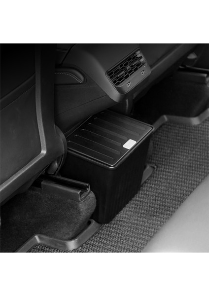 Tesla Model Y 2020-2023 Için Çöp Kutusu Çöp Kutusu Aksesuarları Arka Merkez Konsol Saklama Kutusu Organizatör (Yurt Dışından)