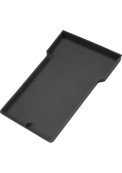 Tesla Model 3+ Için Yeni Model 3 2024 Merkezi Kontrol Kolçak Kutusu Silikon Pad Depolama Araba Iç Aksesuarlar Siyah (Yurt Dışından)