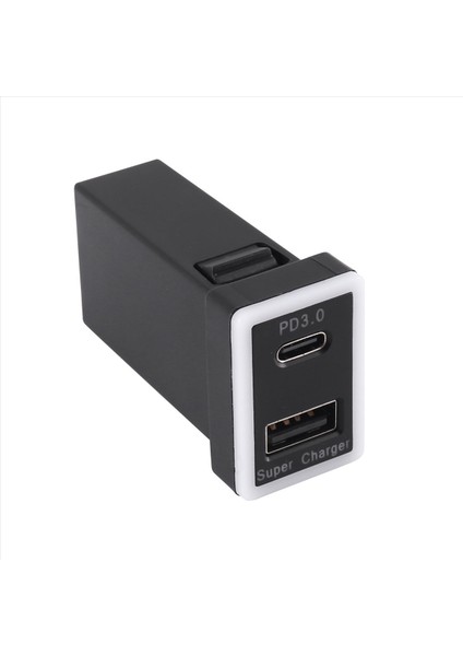 Araba Şarj Cihazı Type-C Type Pd+Usb Qc3 0 Toyota Gm Için Cep Telefonu Şarj Cihazı Için Çift Soket 33 5X23MM (Yurt Dışından) fiyatları