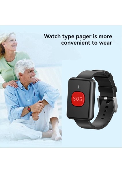 433 92MHZ Bilek Izle Çağrı Rf Rc Verici Izle Düğmesi Kablosuz Sos Acil Durum Düğmesi Yaşlı Beyaz (Yurt Dışından) indirimleri