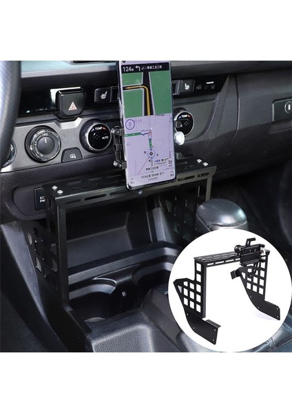 Toyota Tacoma 2016-2022 Aksesuarları Için Merkezi Kontrol Çok Fonksiyonlu Genişleyen Cep Telefonu Tutucusu (Yurt Dışından) fırsatları